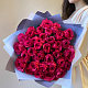 Букет из пионовидных садовых роз Принцесса Киши  №1454