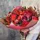 Букет из роз, тюльпанов, ранункулюсов №367