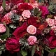 Букет из роз, астранций, астильбы  №335