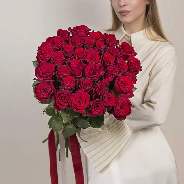 Букет из 35 красных роз №2332