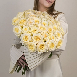 Букет из 35 желтых роз №2333