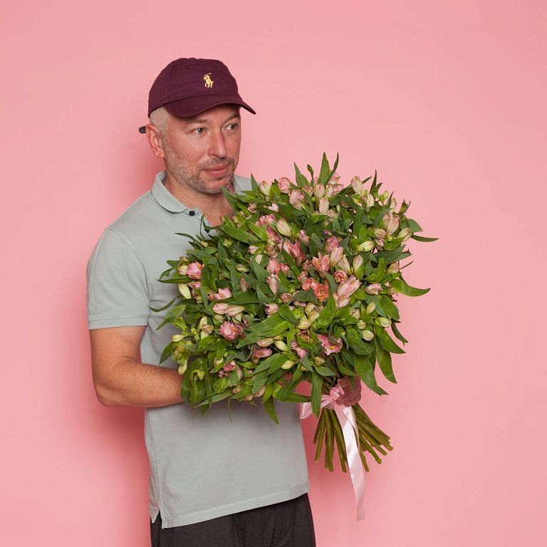 Букет из 49 альстромерий №1644
