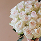 Букет из 25 пионовидных роз Вайт Охара №1526
