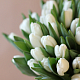 Букет из 49 белых тюльпанов №1238