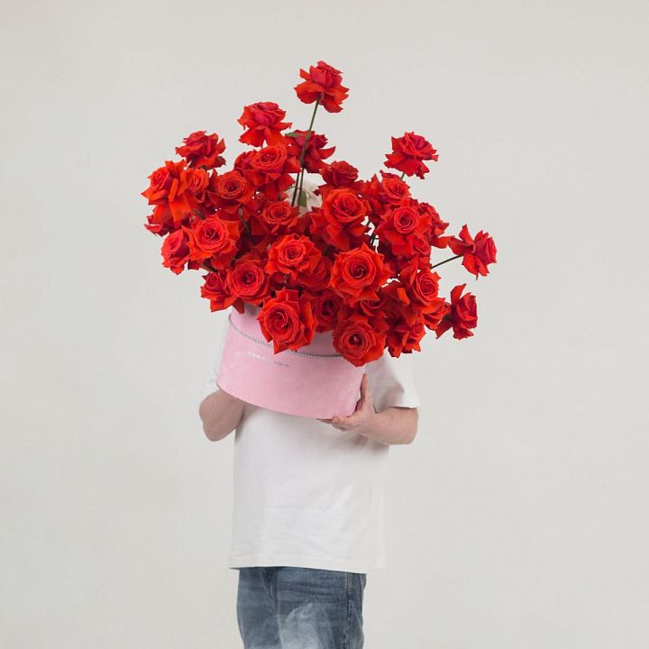 Композиция из роз №2024