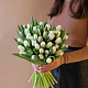 Букет из 49 белых тюльпанов №1238