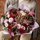 Букет из роз, ахилеи и хризантем №1221