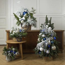 Рождественский бандл гжель №2275