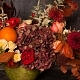 Цветочная композиция из роз, астильбы и гортензии №1245