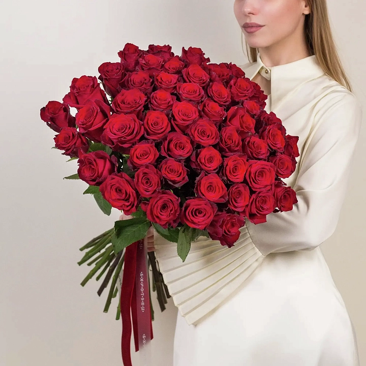 Букет из 49 красных роз №2332
