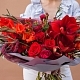 Букет из гладиолусов, роз, амариллиса №1022