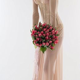 Букет из 51 тюльпана №2140